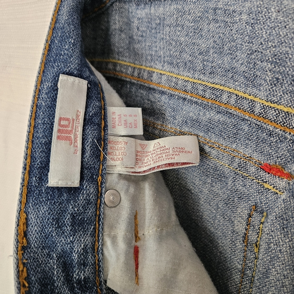 Slim Boot Cut‎ Jeans Low Rise Work Jean - Picture 5 of 9
